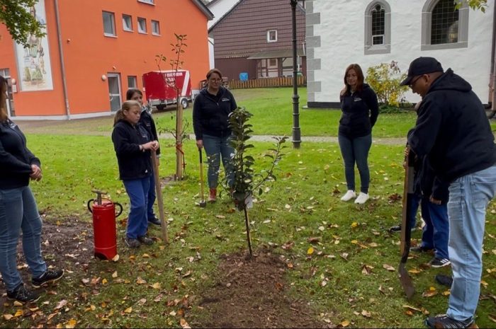 Apfelbaumchallange der Kinderfeuerwehr