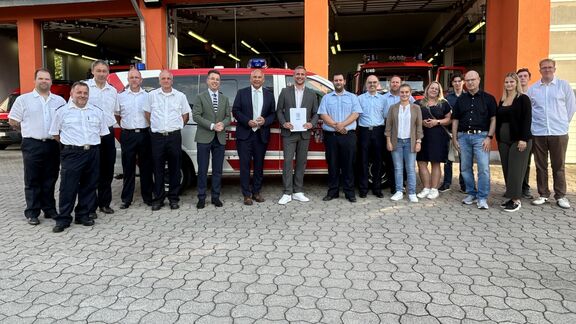 Gemeinde erhält Zuwendung für neuen Einsatzleitwagen